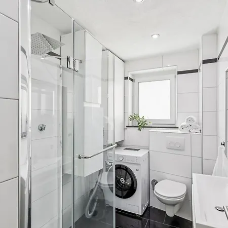 Citynahes 3br-apartment Hotelturmblick Business Apartment Augsburg