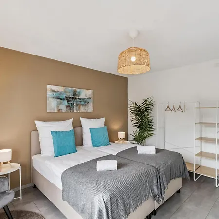 Citynahes 3br-apartment Hotelturmblick Business