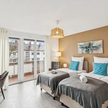 Citynahes 3br-apartment Hotelturmblick Business Appartement *