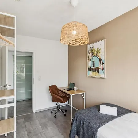 Citynahes 3br-apartment Hotelturmblick Business Apartment Augsburg